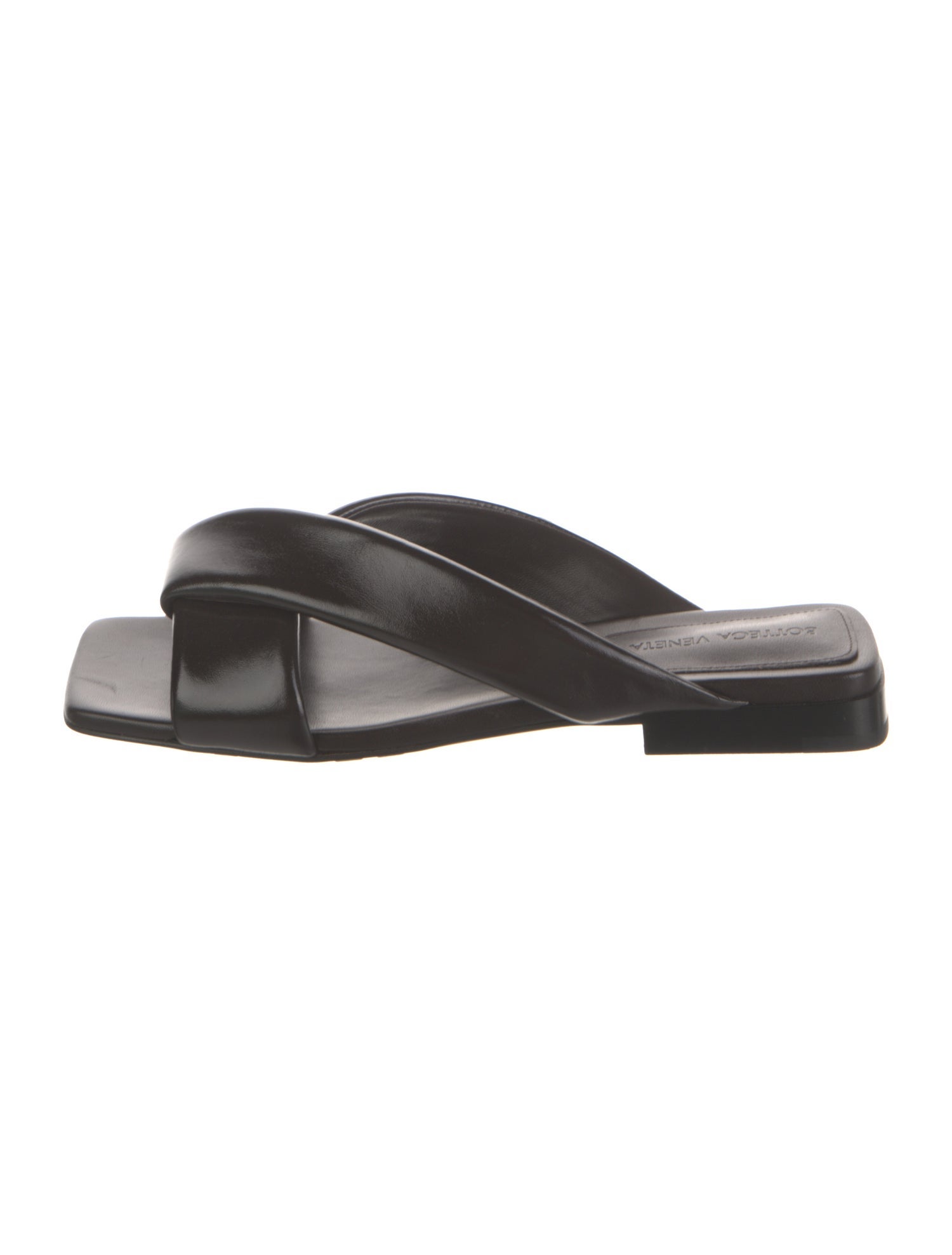 Bottega Veneta Leather Slides