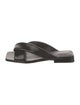 Bottega Veneta Leather Slides