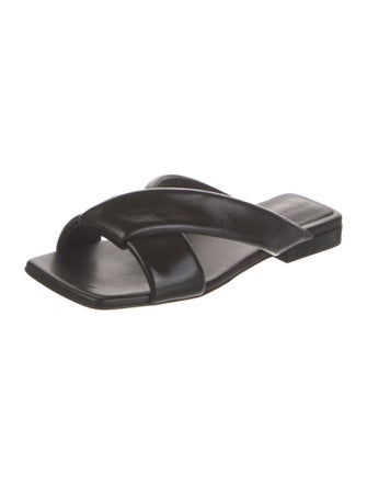 Bottega Veneta Leather Slides