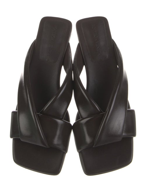 Bottega Veneta Leather Slides