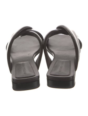 Bottega Veneta Leather Slides