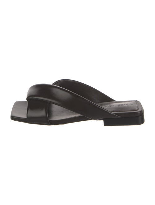 Bottega Veneta Leather Slides