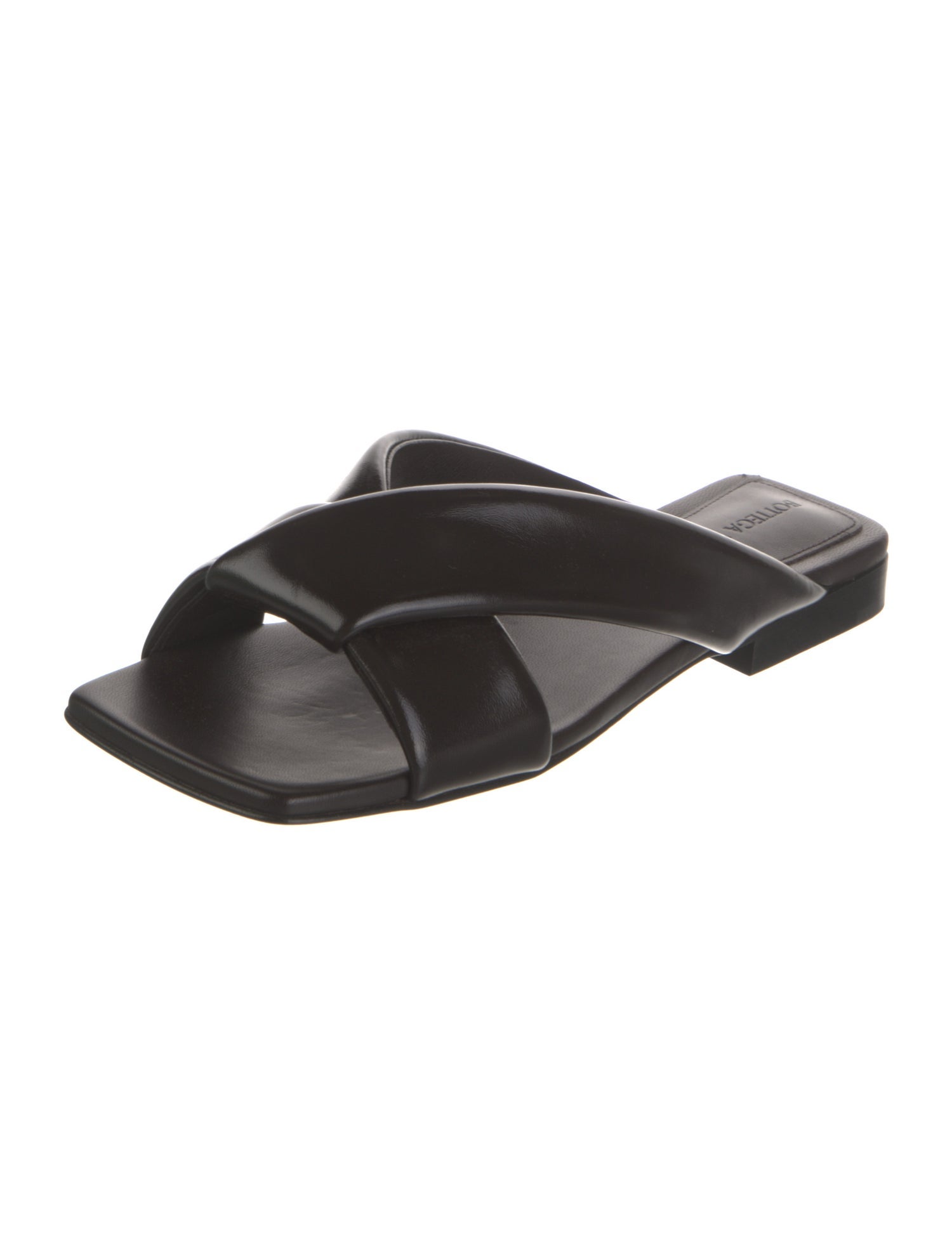 Bottega Veneta Leather Slides