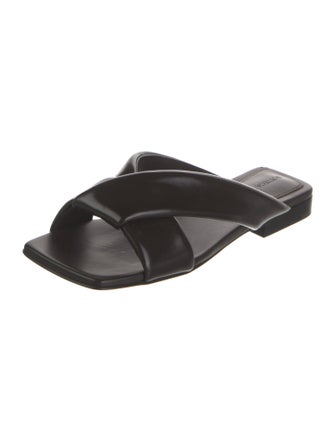 Bottega Veneta Leather Slides