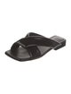Bottega Veneta Leather Slides