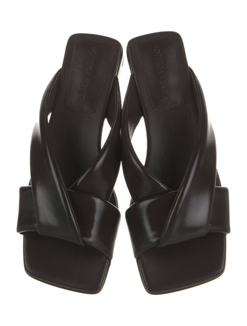 Bottega Veneta Leather Slides