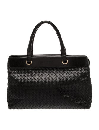 Bottega Veneta Leather Top Handle Bag