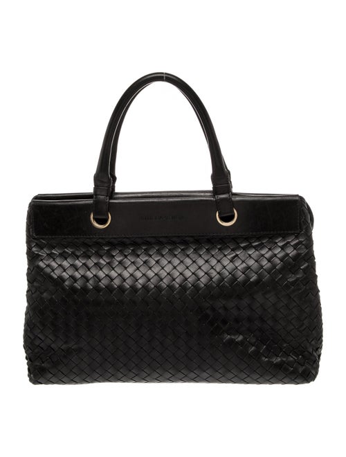 Bottega Veneta Leather Top Handle Bag