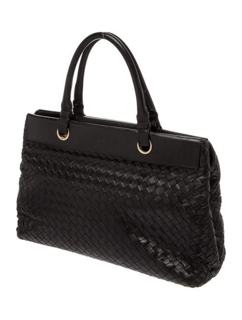 Bottega Veneta Leather Top Handle Bag