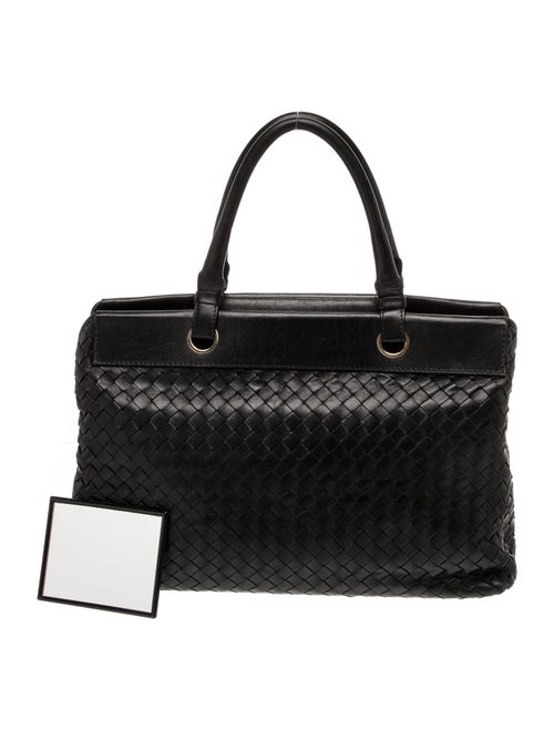 Bottega Veneta Leather Top Handle Bag