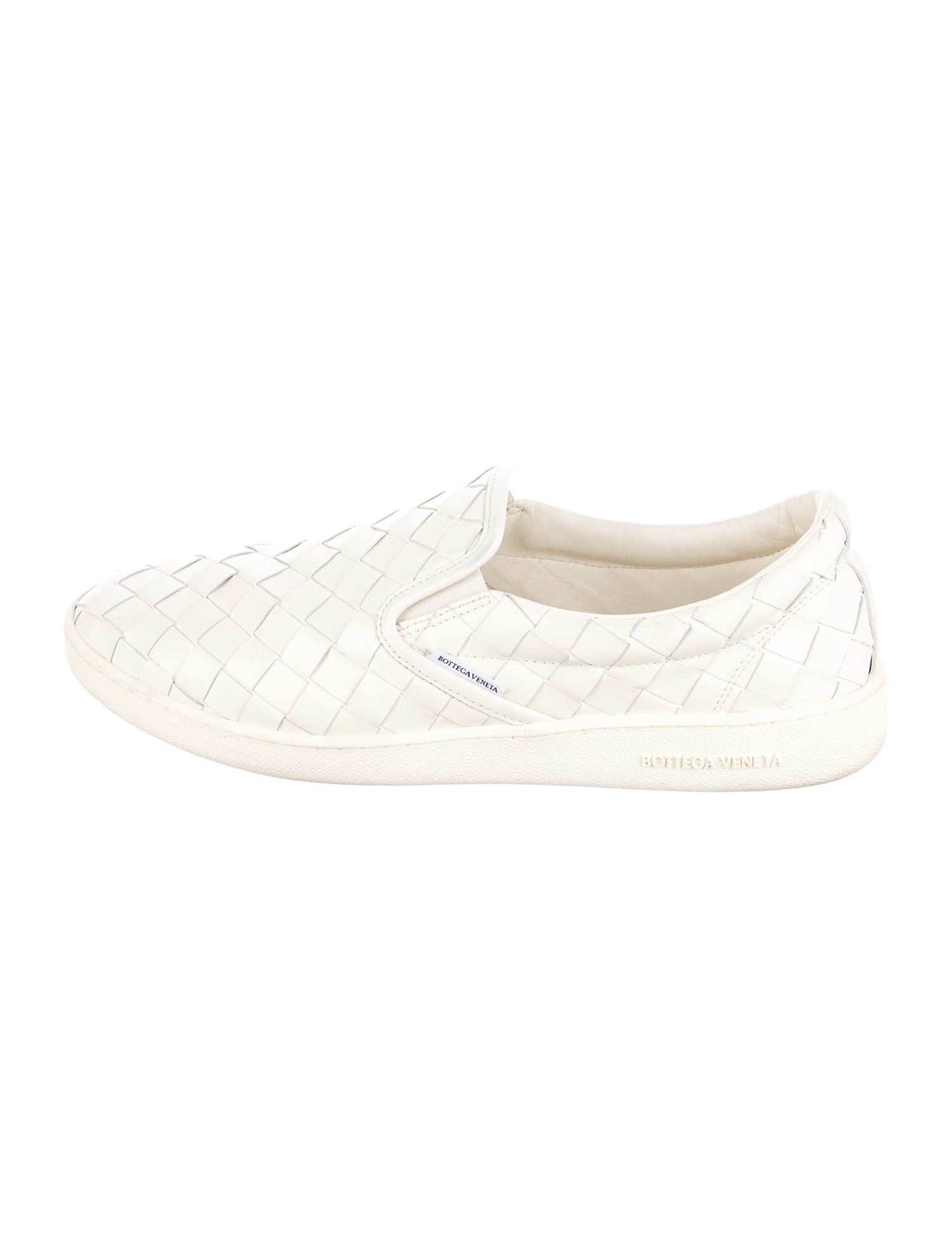 Bottega Veneta Intrecciato Weave Leather Sneakers