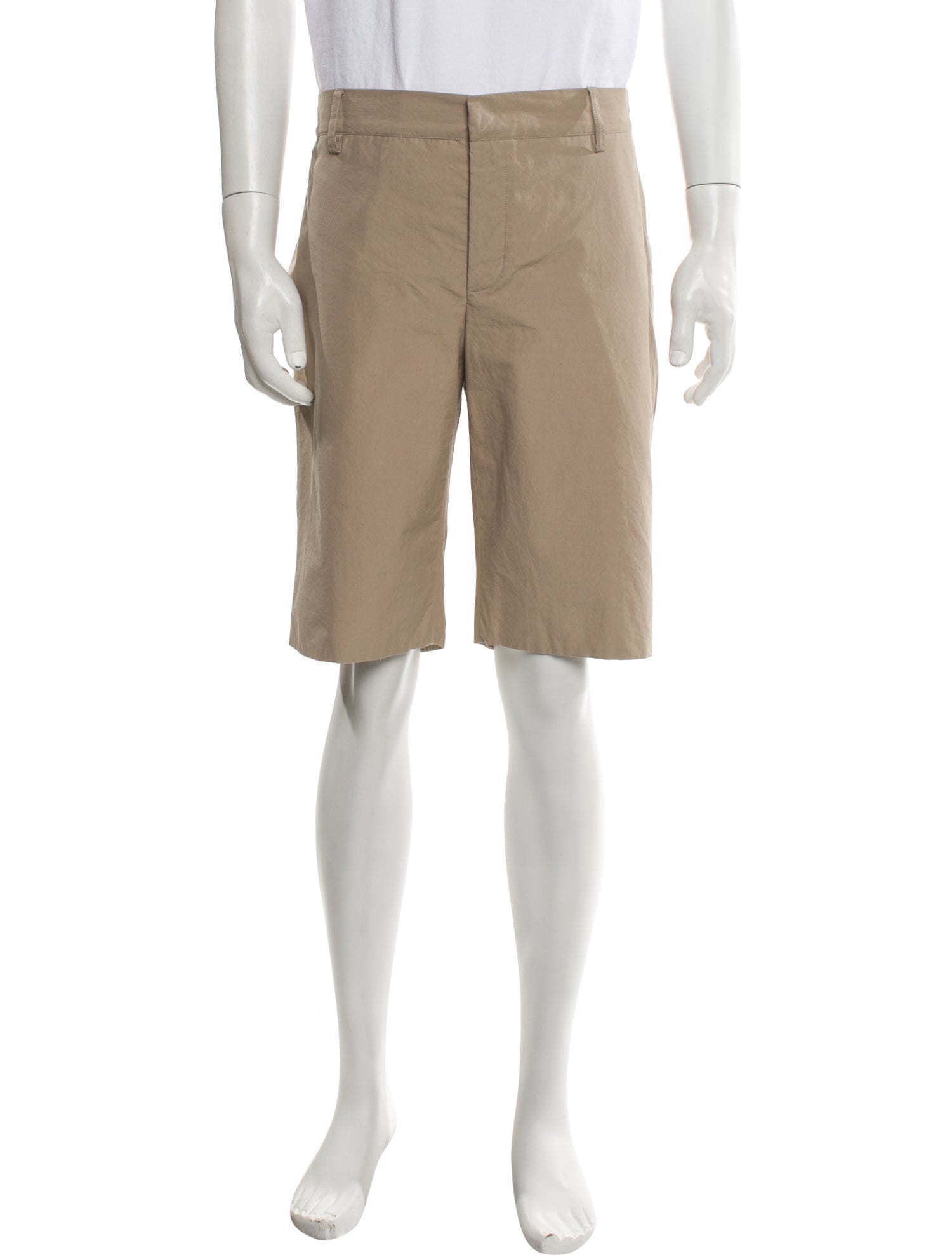 Bottega Veneta Flat Front Shorts