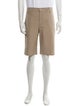 Bottega Veneta Flat Front Shorts