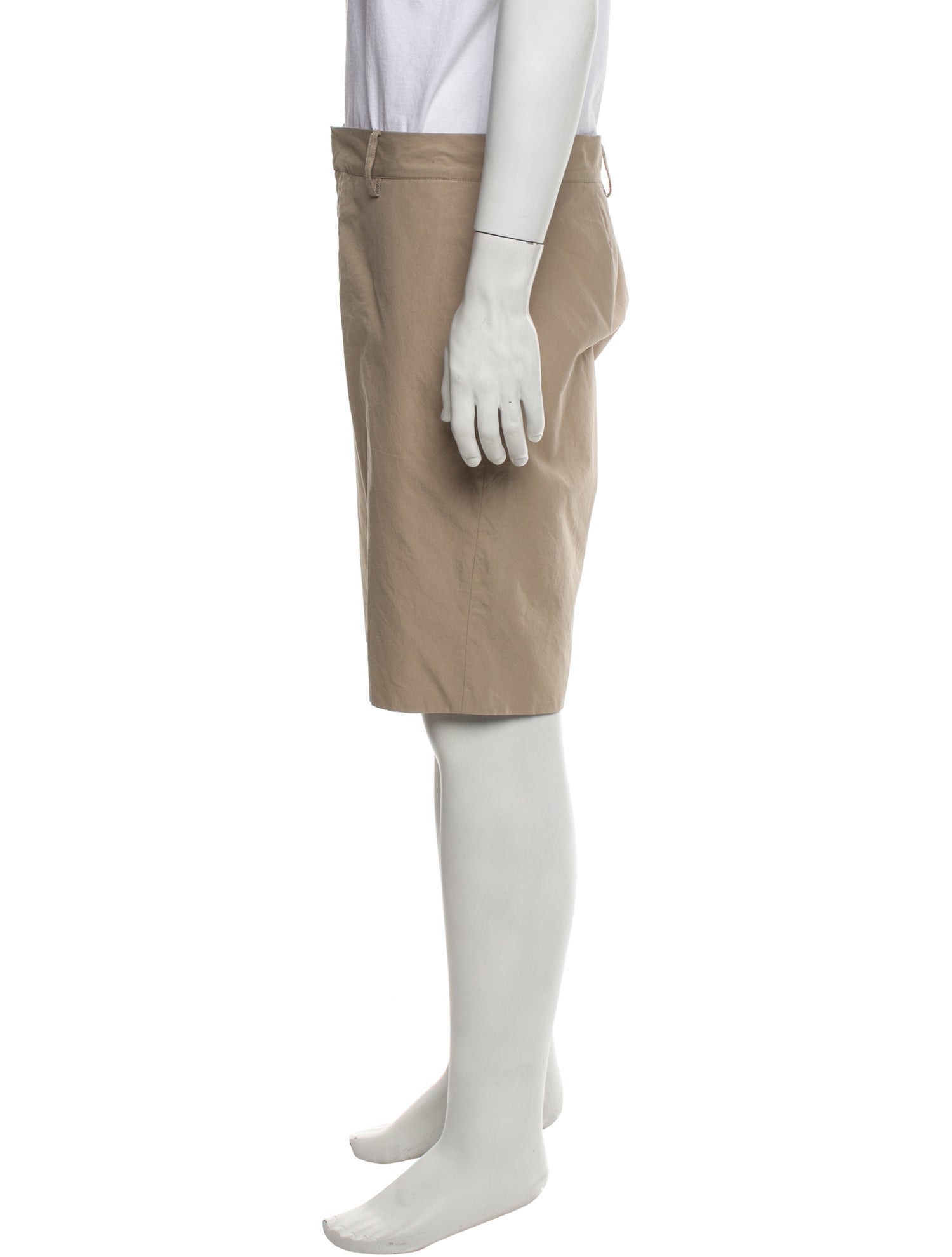 Bottega Veneta Flat Front Shorts