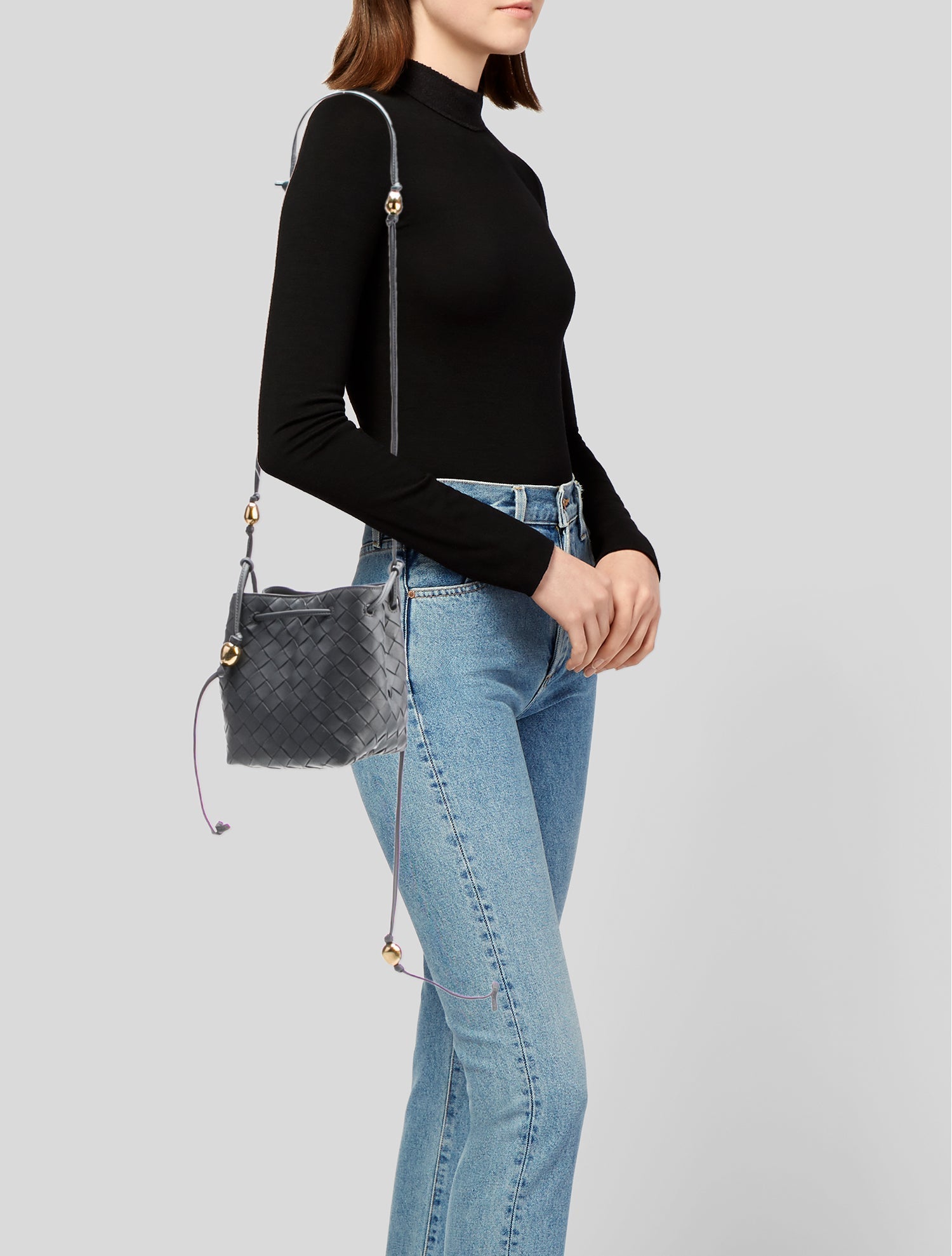 Bottega Veneta Intrecciato Bucket Bag