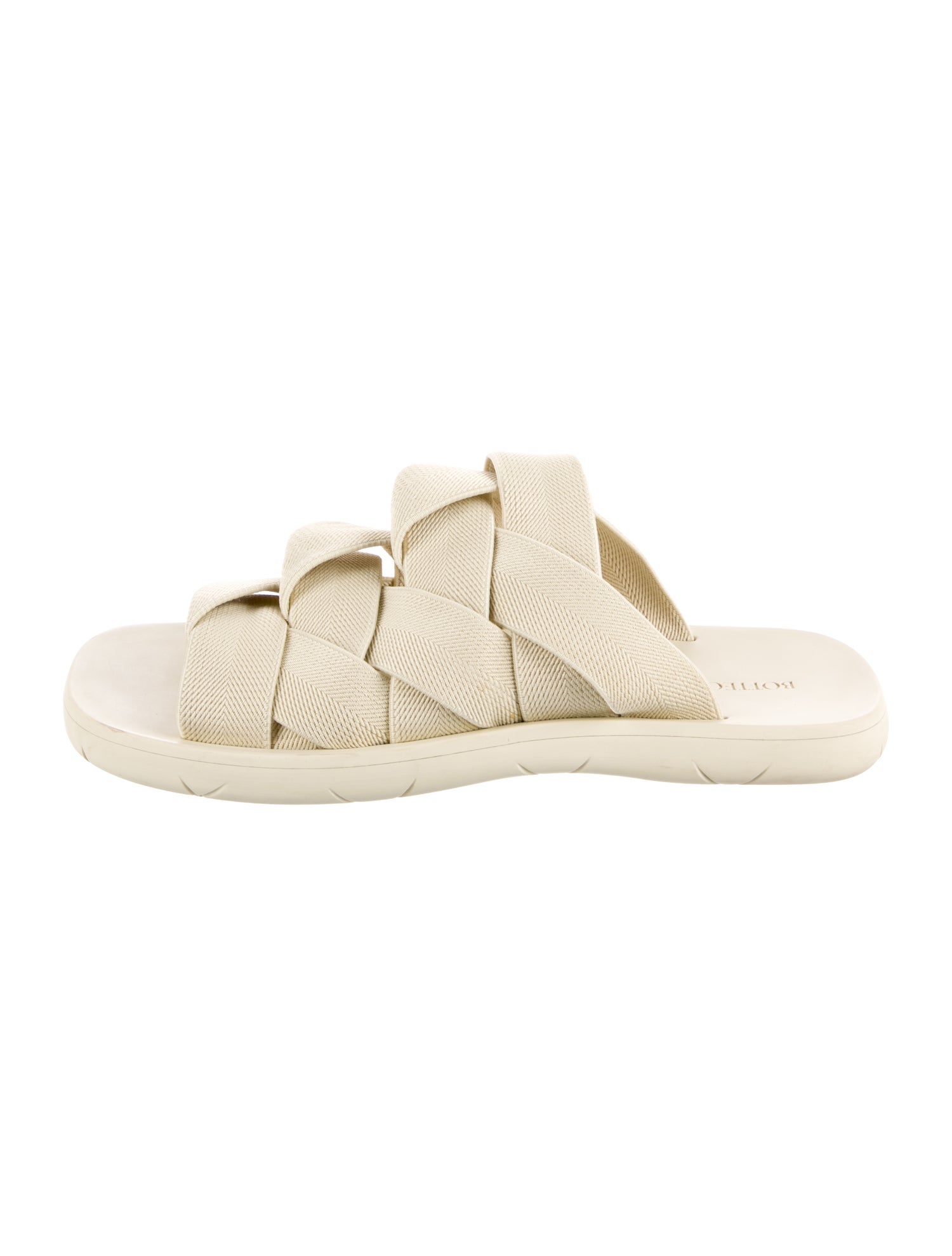 Bottega Veneta Canvas Slides