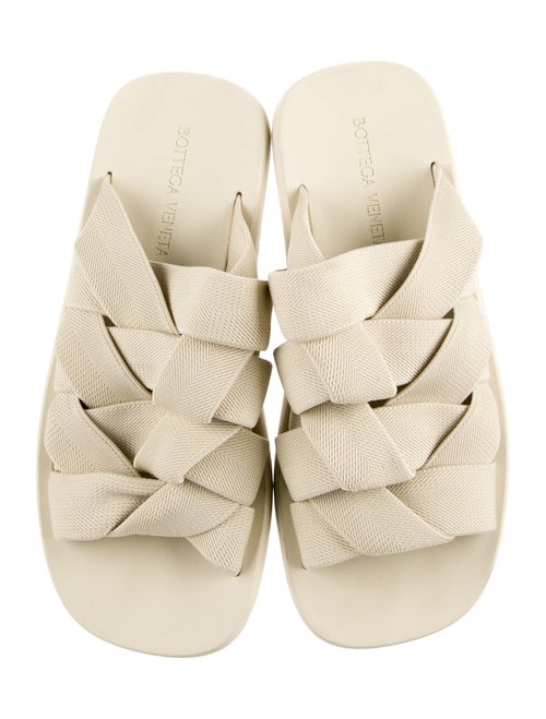 Bottega Veneta Canvas Slides