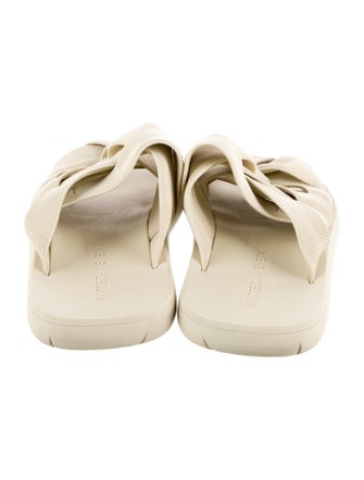 Bottega Veneta Canvas Slides