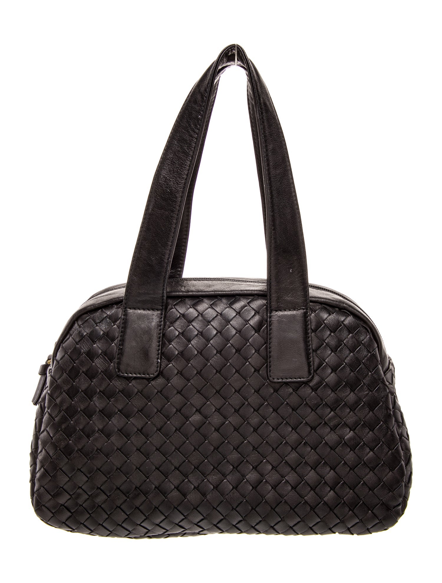 Bottega Veneta Leather Top Handle Bag