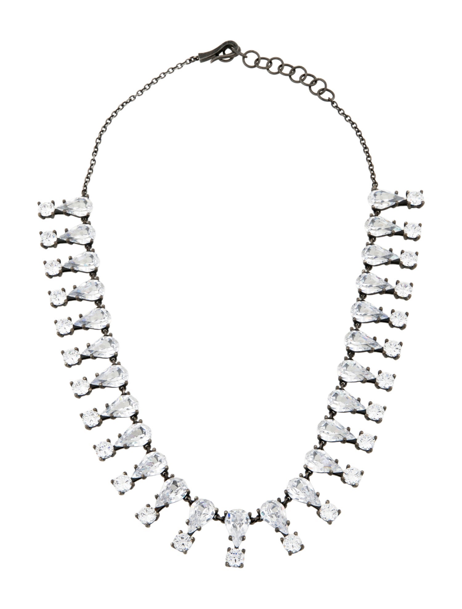 Bottega Veneta Crystal Collar Necklace
