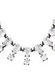 Bottega Veneta Crystal Collar Necklace