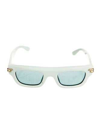 Bottega Veneta Square Tinted Sunglasses