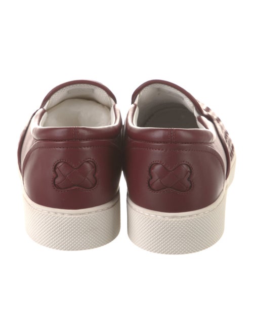 Bottega Veneta Intrecciato Weave Leather Sneakers