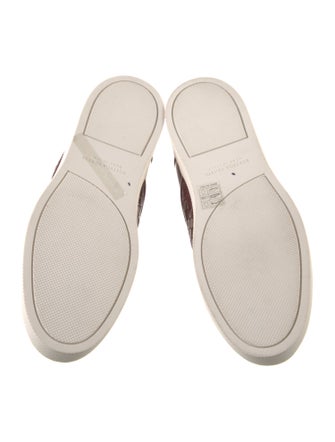 Bottega Veneta Intrecciato Weave Leather Sneakers