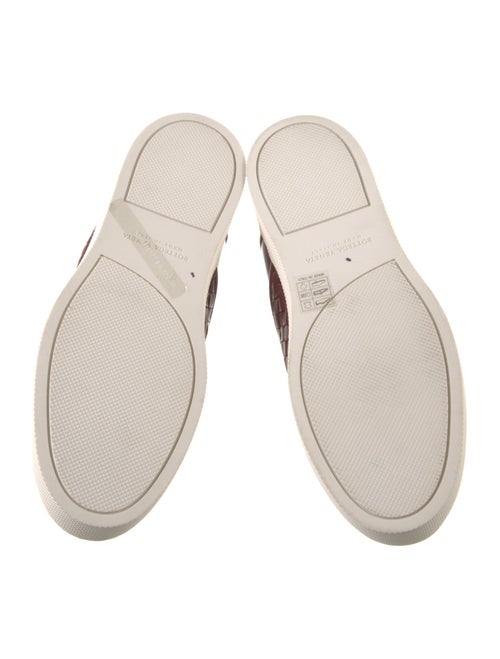 Bottega Veneta Intrecciato Weave Leather Sneakers