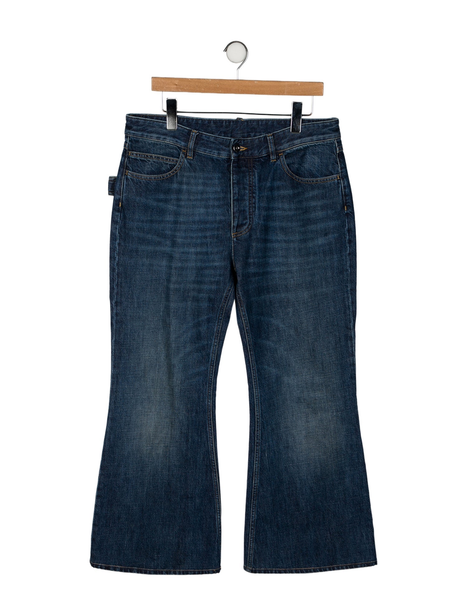 Bottega Veneta High-Rise Wide Leg Jeans