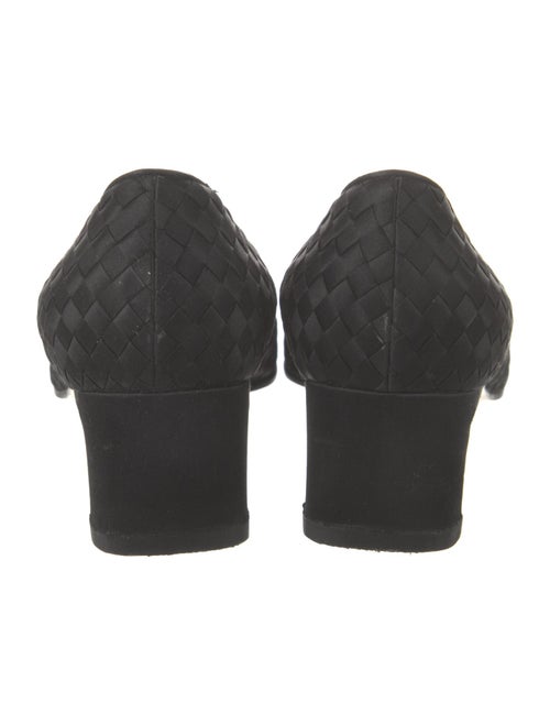 Bottega Veneta Intrecciato Weave Leather Pumps