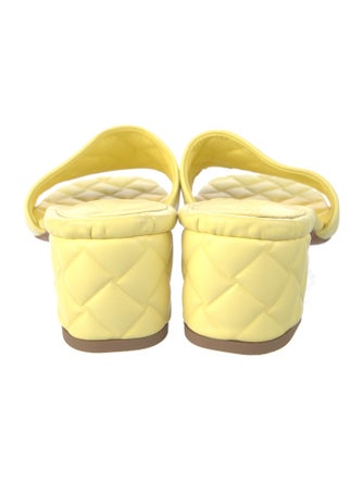 Bottega Veneta Leather Slides