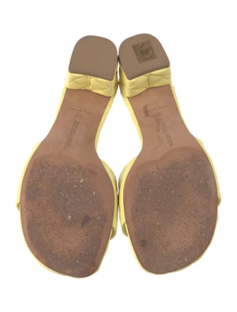 Bottega Veneta Leather Slides