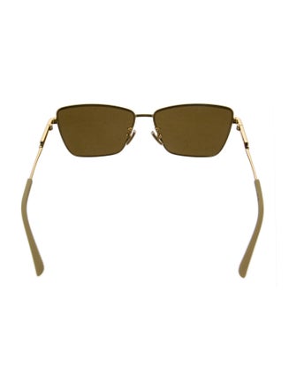 Bottega Veneta Square Tinted Sunglasses