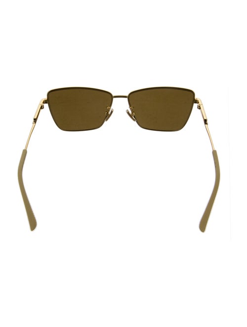 Bottega Veneta Square Tinted Sunglasses