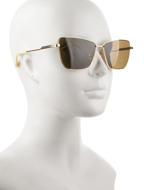 Bottega Veneta Square Tinted Sunglasses