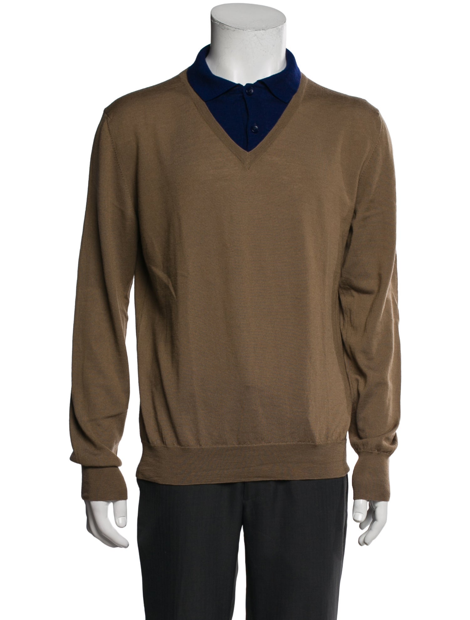 Bottega Veneta Merino Wool Mock Neck Pullover