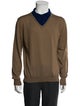 Bottega Veneta Merino Wool Mock Neck Pullover