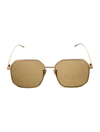 Bottega Veneta Oversize Tinted Sunglasses