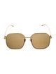Bottega Veneta Oversize Tinted Sunglasses