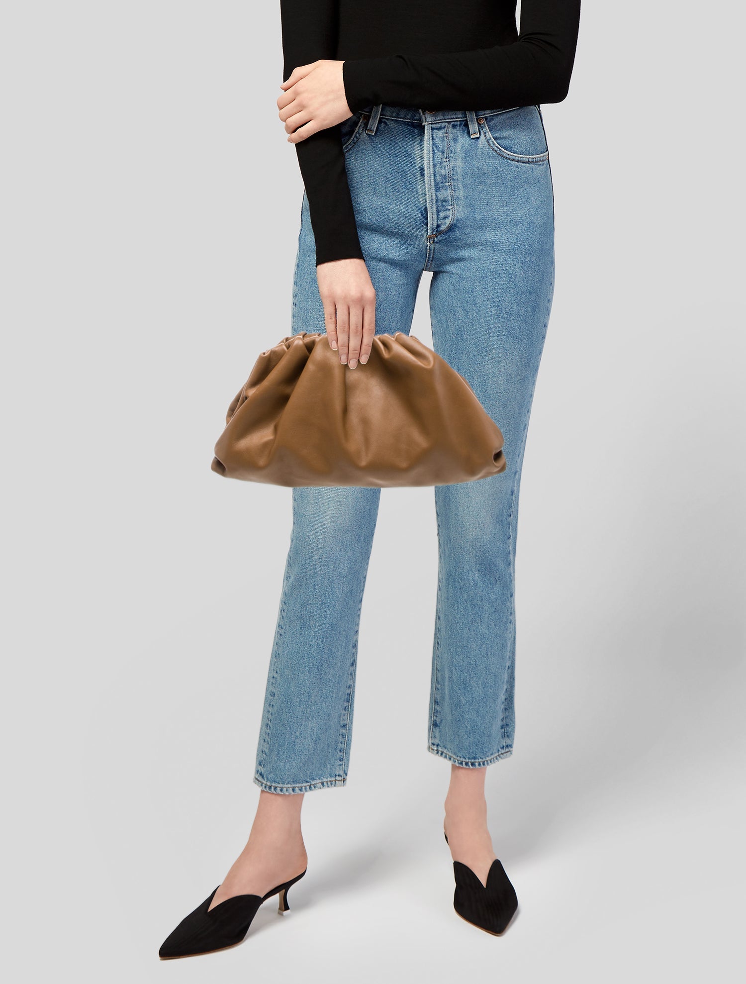 Bottega Veneta Leather The Pouch