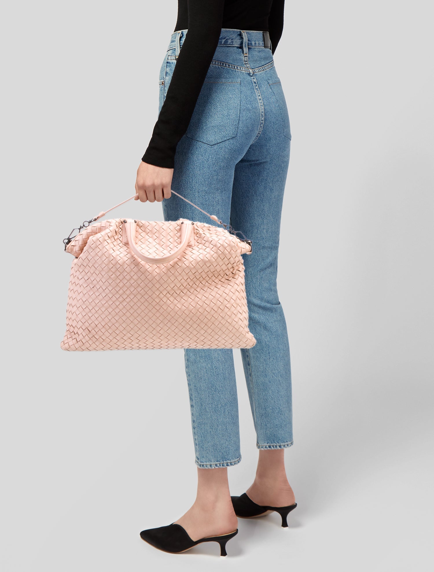 Bottega Veneta Intrecciato Top Handle Bag