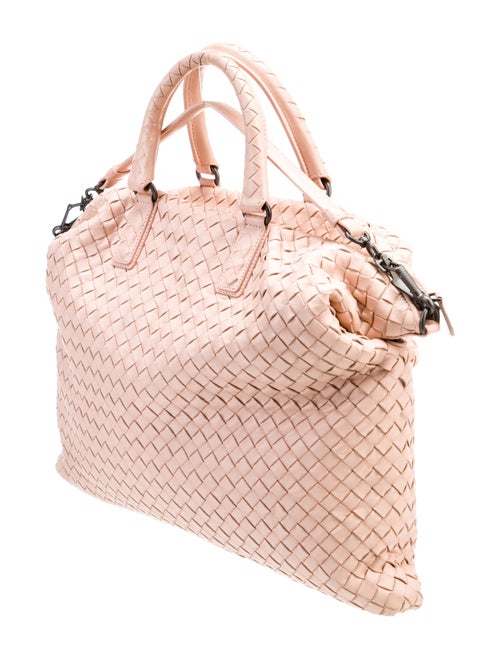 Bottega Veneta Intrecciato Top Handle Bag