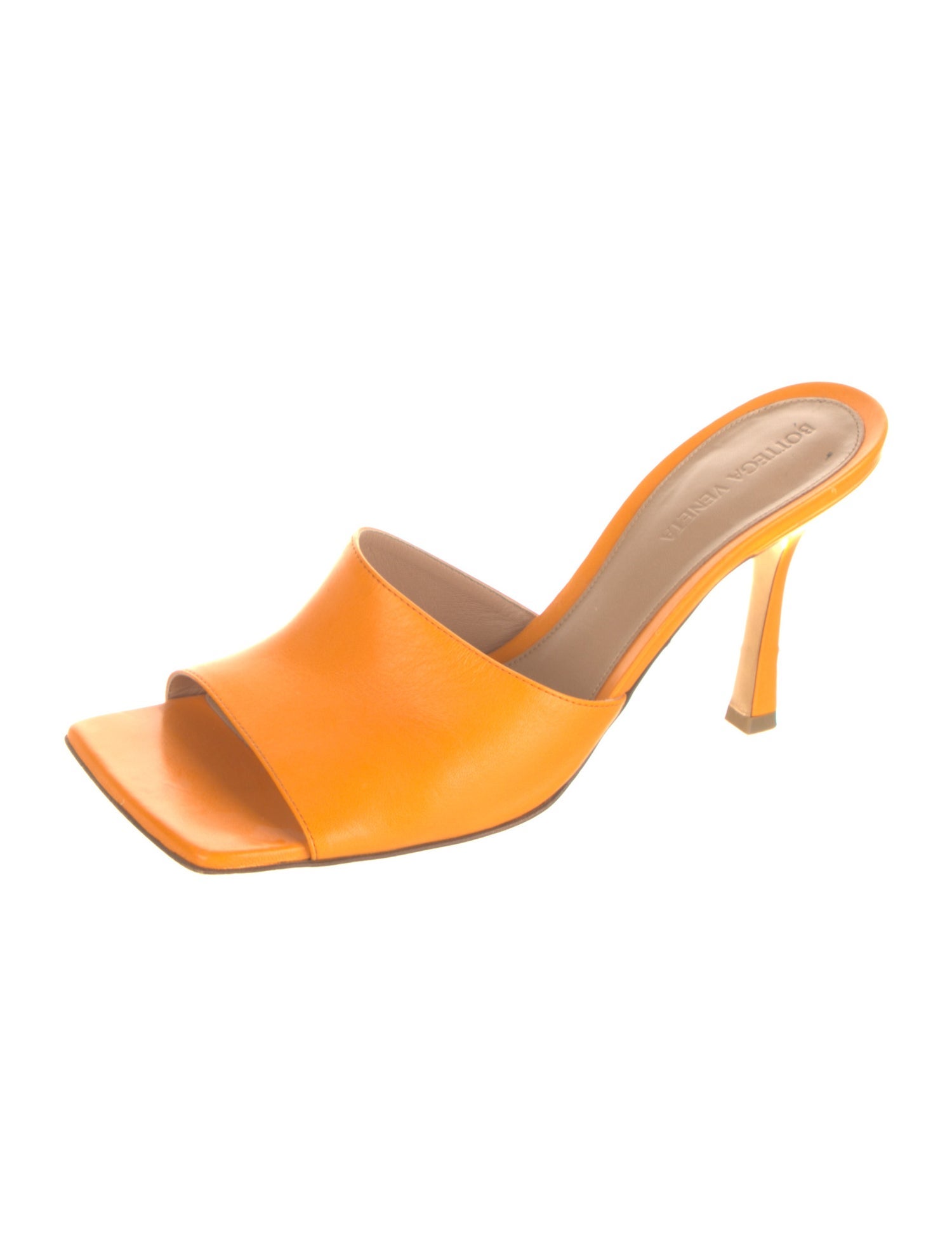 Bottega Veneta Leather Slides