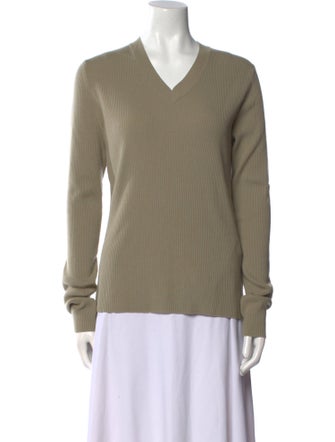 Bottega Veneta Wool V-Neck Top