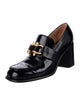 Bottega Veneta Intrecciato Weave Patent Leather Pumps