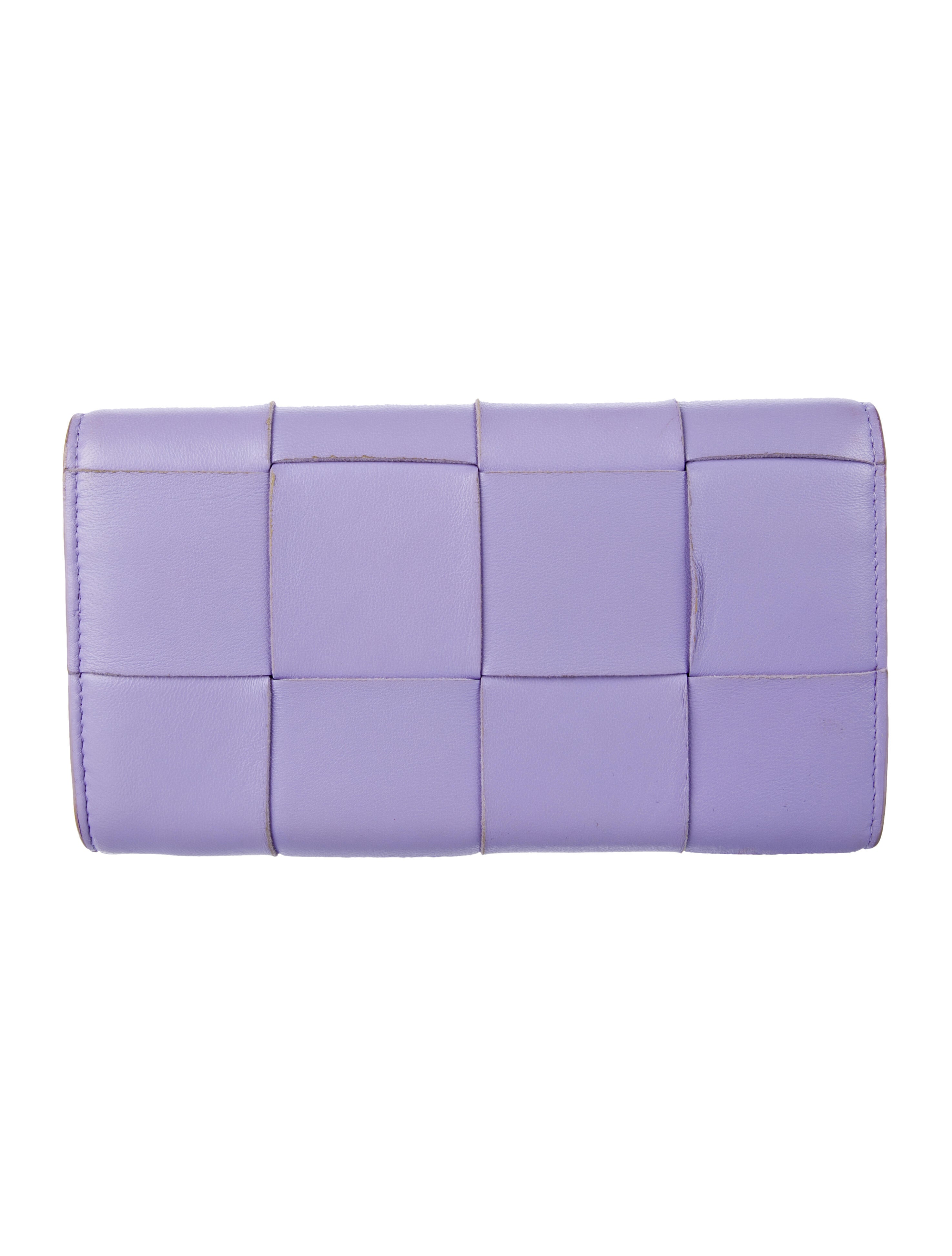 Bottega Veneta Intrecciato Weave Leather Wallet