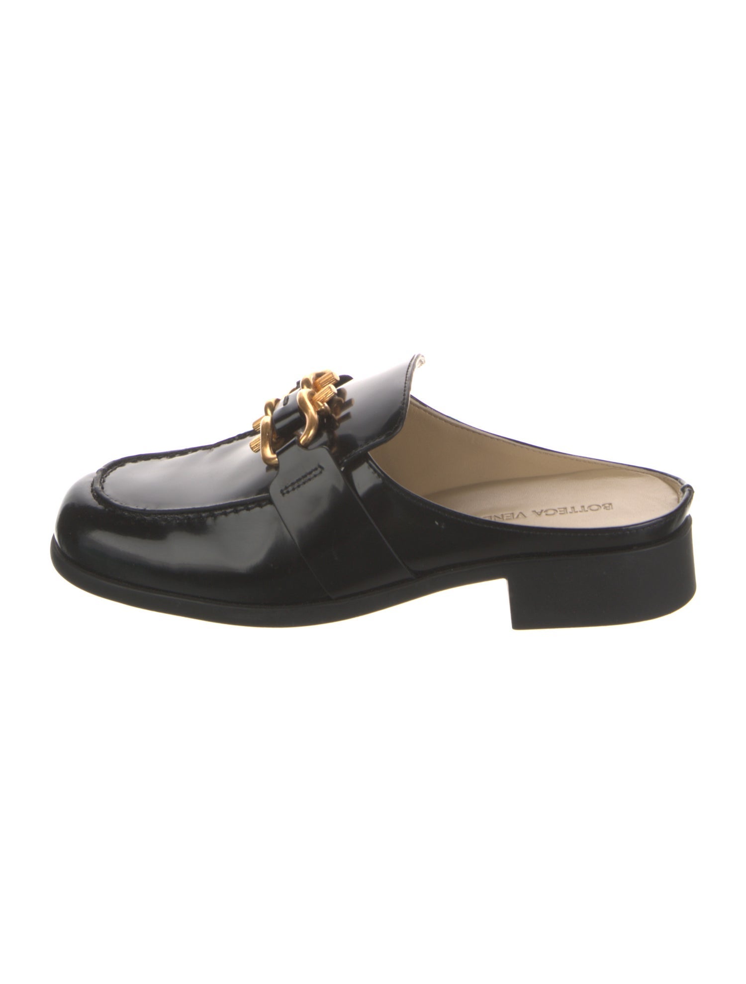 Bottega Veneta Patent Leather Mules