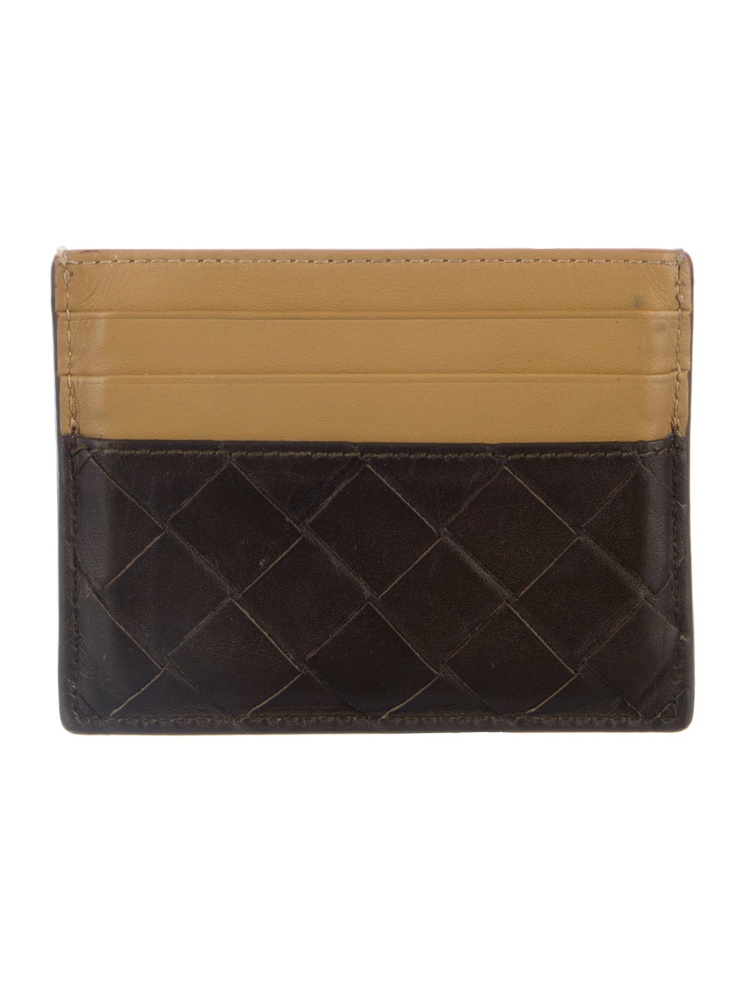 Bottega Veneta Intrecciato Weave Leather Wallet