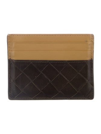 Bottega Veneta Intrecciato Weave Leather Wallet